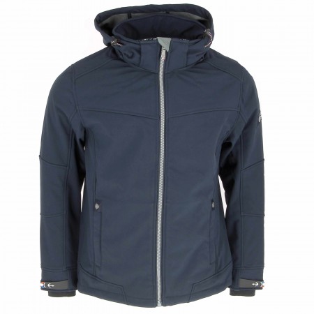 VESTE SOFTSHELL HOMME MARINE