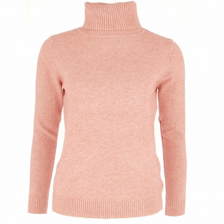 Pull femme col roulé doux et chaud, divers coloris - Matière noble 16.90€