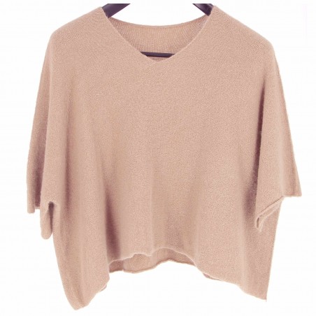 Pull manches 3/4 coudes chauve-souris , alpaga, divers coloris - Matière noble 44.90€