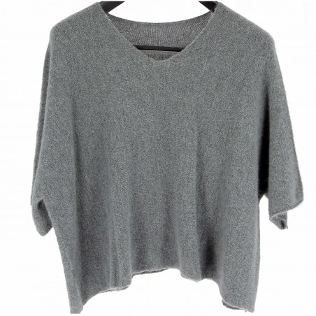 Pull manches chauve-souris, alpaga, divers coloris - Matière noble 44.90€