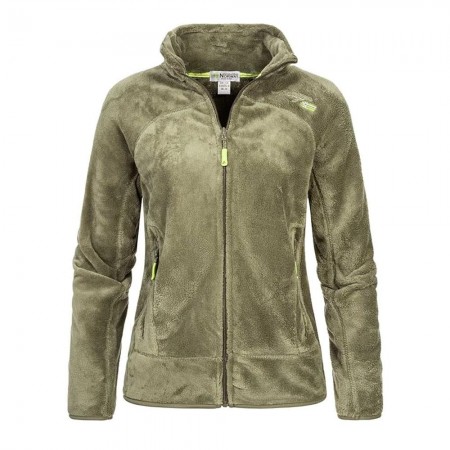 VESTE POLAIRE FEMME KAKI