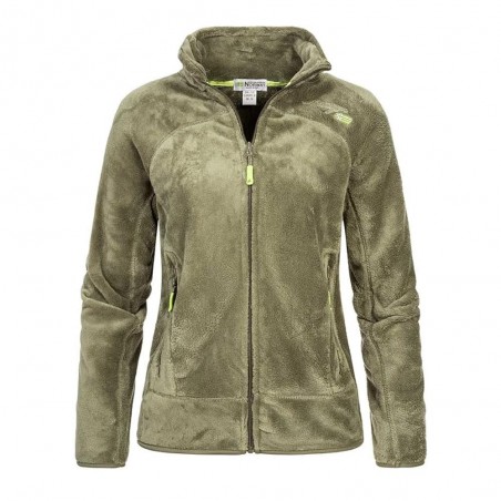 Veste polaire GEOGRAPHICAL NORWAY femme, kaki - Matière noble 22.90€