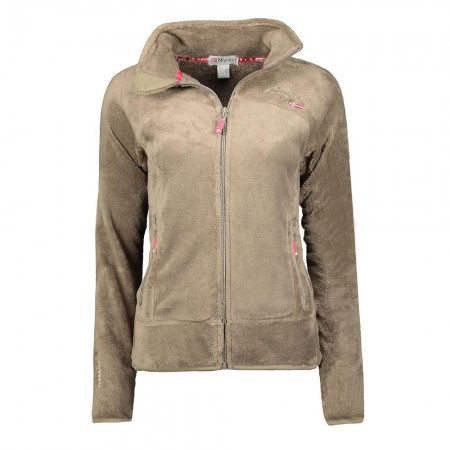 VESTE POLAIRE FEMME TAUPE