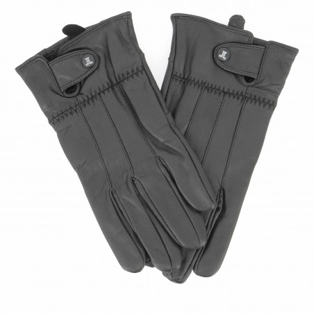 Gants cuir TORRENTE homme intérieur polaire fine - Matière noble 16.90€