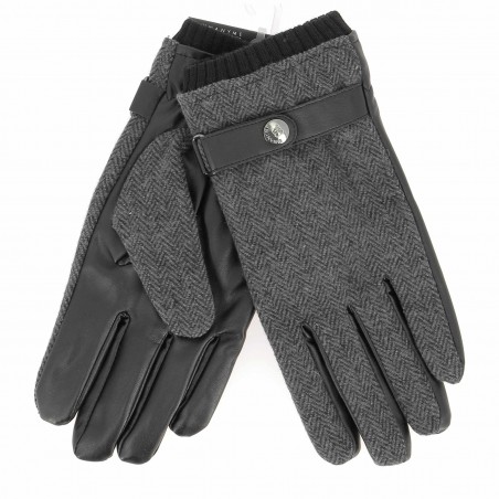 Gants fourrés homme GEORGES RECH 65 % laine - Matière noble 14.90€