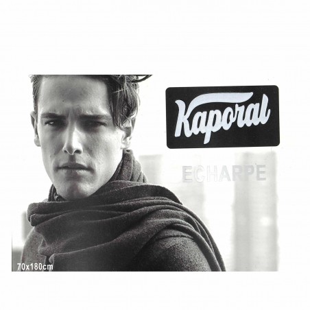 Echarpe homme KAPORAL, divers coloris  - Matière noble 19.90€