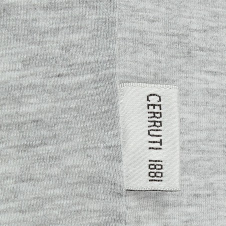 CERRUTI 1881 TEE SHIRT UNDERWEAR COL ROND GRIS