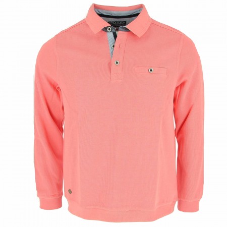 SWEAT VOILE BLEUE HOMME ROSE