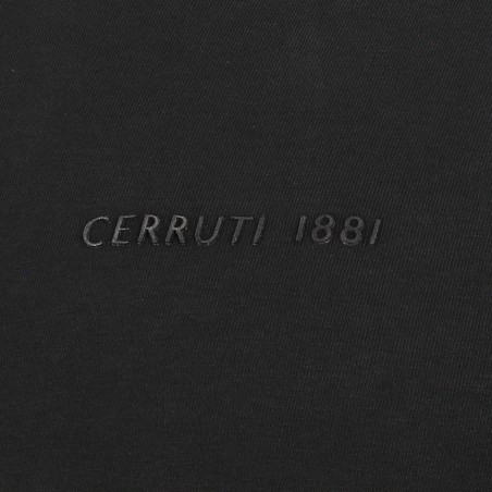 CERRUTI 1881 TEE SHIRT UNDERWEAR COL ROND NOIR