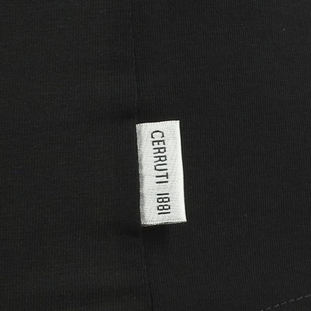 CERRUTI 1881 TEE SHIRT UNDERWEAR COL ROND NOIR