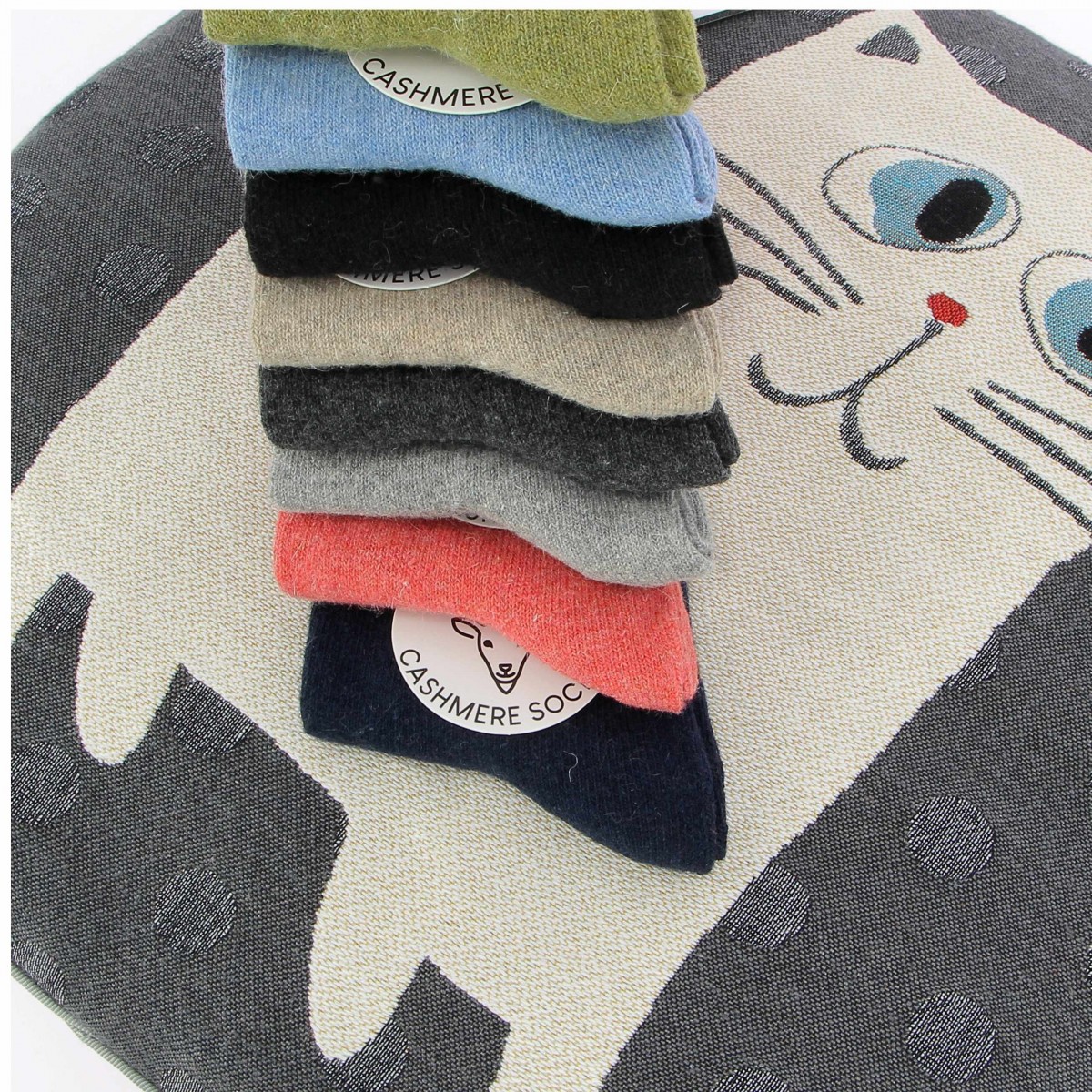 Bill Tornade Chaussettes femme, divers coloris - Matière noble
