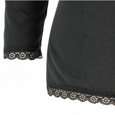 Tee-shirt chaud BURTON, noir, confort et chaleur - Matière-noble 8,90€