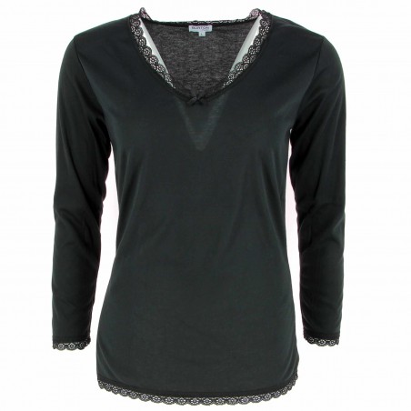 Tee-shirt chaud BURTON, noir, confort et chaleur - Matière-noble 8,90€