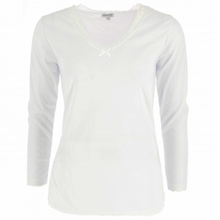 Tee-shirt tribo électrique BURTON, blanc - Matière-noble 8,90€