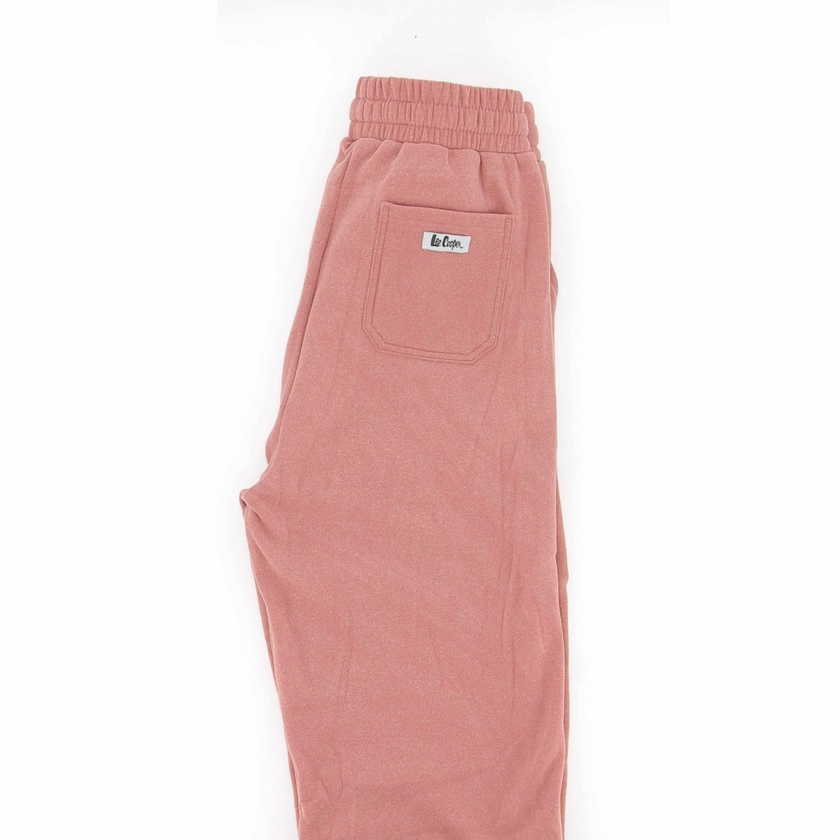 Bas de  jogging femme rose uni large LEE COOPER  - Matière noble 19,90€