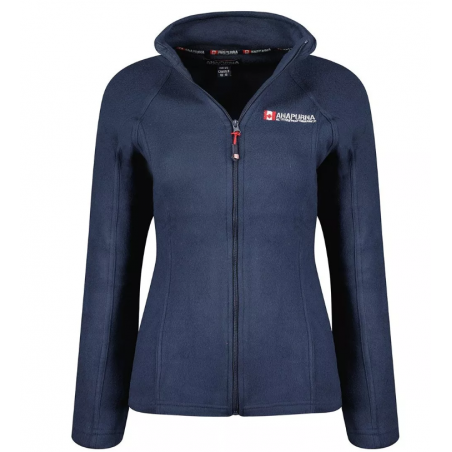 Micro-polaire  femme 2éme peau ANAPURNA bleue - Matière noble 14.90€