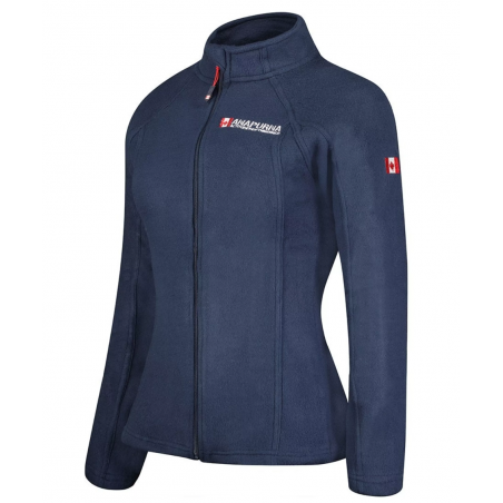 Micro-polaire  femme 2éme peau ANAPURNA bleue - Matière noble 14.90€