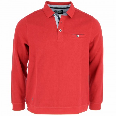 SWEAT DE VOILE HOMME ROUGE