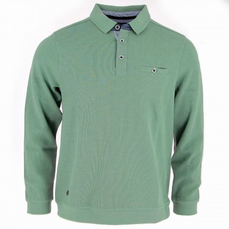 SWEAT DE VOILE HOMME KAKI