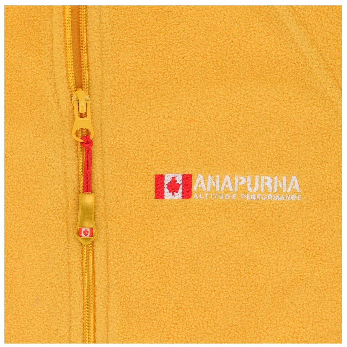 Micro polaire  ANAPURNA femme, coloris jaune- Matière noble 14.90€