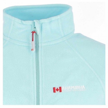 Micro-polaire  femme 2éme peau ANAPURNA, bleu ciel - Matière noble 14.90€