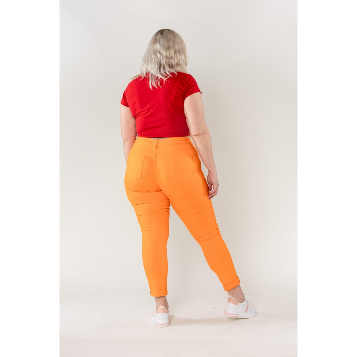 Pantalon Grande Taille Femme | Stretch, Confort & Élégance | Matière Noble