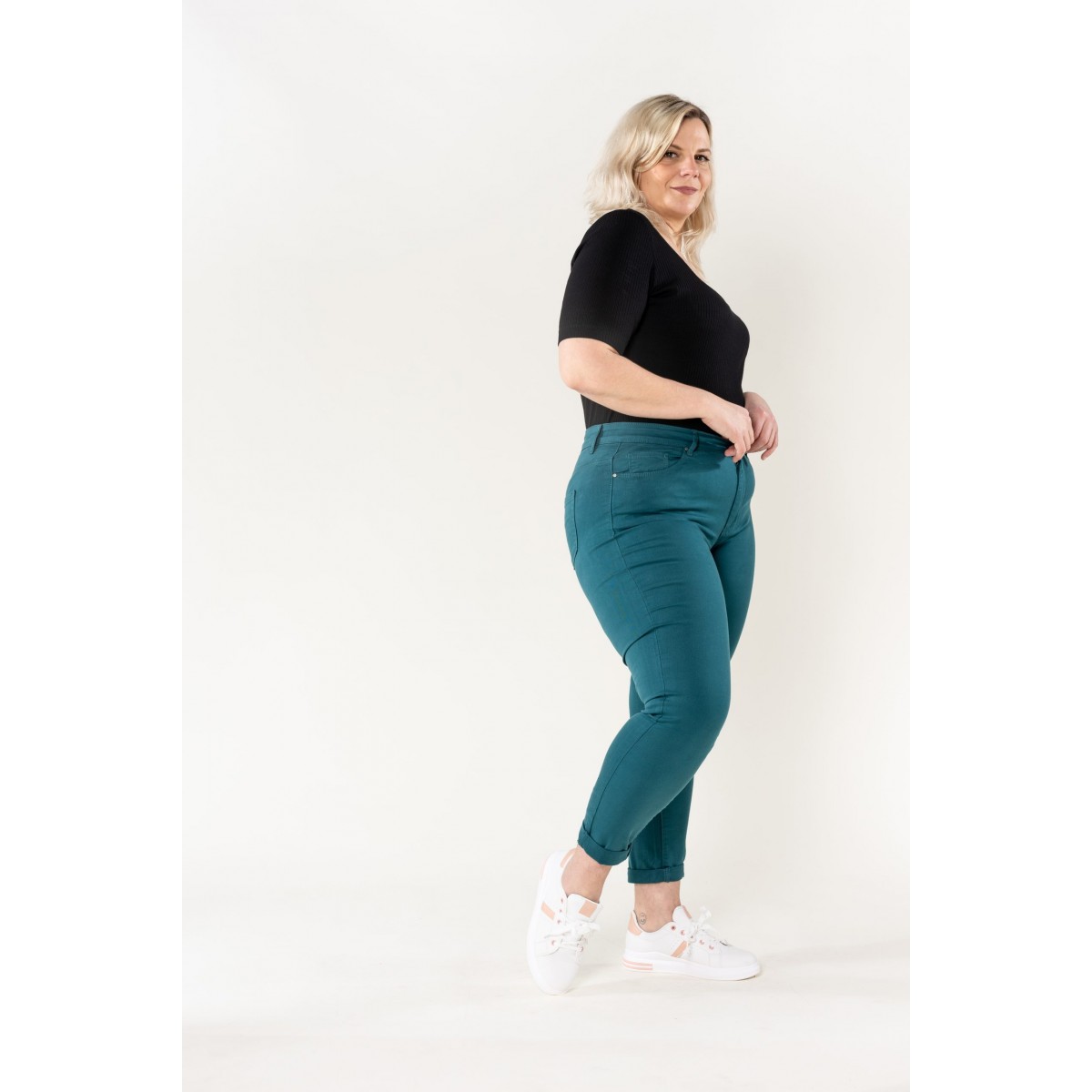 Pantalon grande taille, divers coloris Nina Carter - Matière noble 29,90€