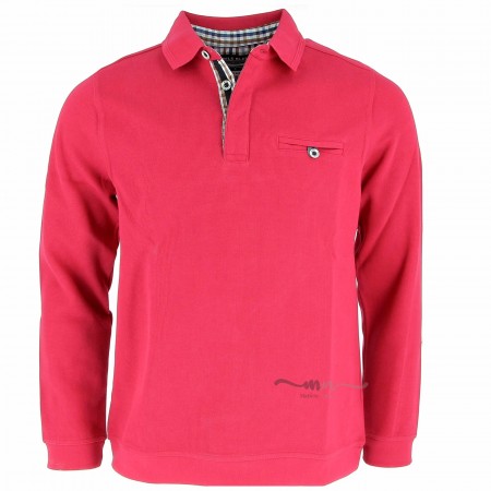 SWEAT DE VOILE HOMME FUCHSIA