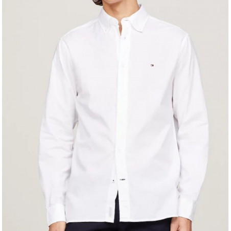 CHEMISE TOMMY HILFIGER THFLEX blanche - Matière noble