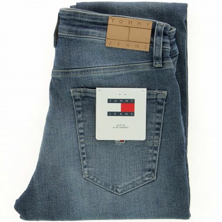 Jean homme TOMMY HILFIGER Austin slim Tapered - Matière noble