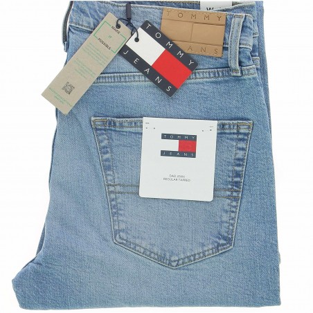 Jean homme TOMMY HILFIGERDAD REGULAR  Tapered - Matière noble