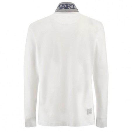 Polo homme LA MARTINA manches longues - Matière noble