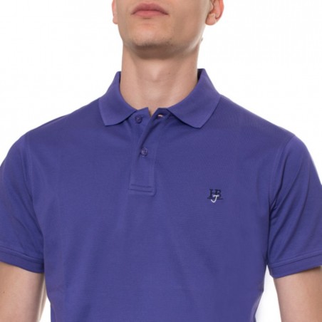 Polo homme HARMONT & BLAINE violet - Matière noble