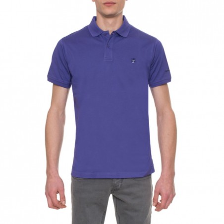 Polo homme HARMONT & BLAINE violet - Matière noble