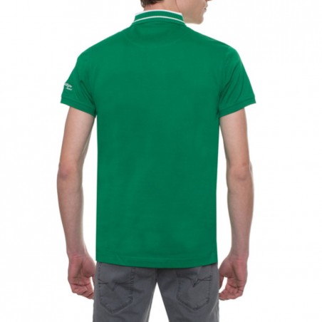 Polo homme HARMONT & BLAINE vert- Matière noble