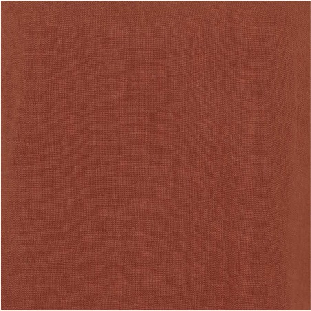 Haut femme 100 % Lin naturel Vegan,  Terracotta - Matière noble
