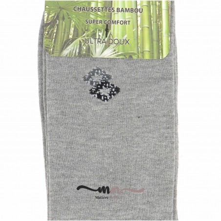 Chaussettes bambou homme Bill Tornade  - Matière noble