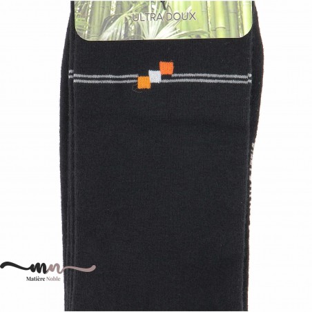 Chaussettes bambou homme Bill Tornade  - Matière noble