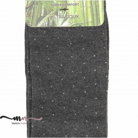 Chaussettes bambou homme Bill Tornade  - Matière noble