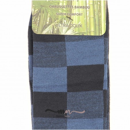 Chaussettes bambou homme Bill Tornade  - Matière noble