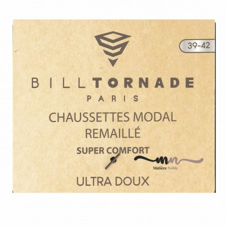 Chaussettes Modal homme Bill Tornade  - Matière noble