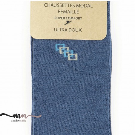 Chaussettes Modal homme Bill Tornade  - Matière noble
