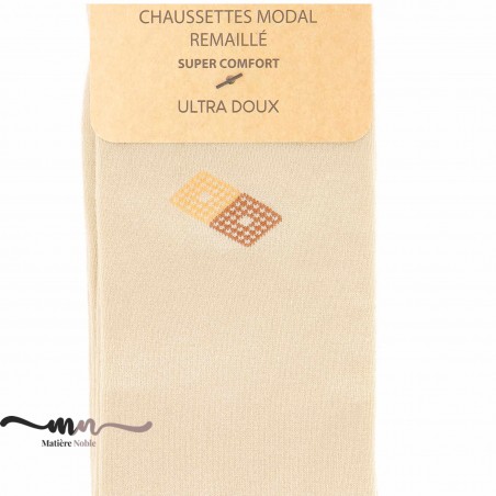 Chaussettes Modal homme Bill Tornade  - Matière noble