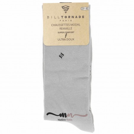 Chaussettes Modal homme Bill Tornade  - Matière noble