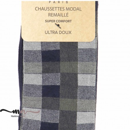 Chaussettes Modal homme Bill Tornade  - Matière noble