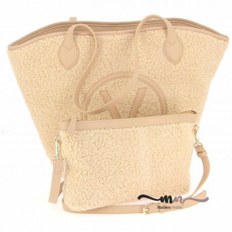 Caba VALENTINO polaire beige - Matière noble 84.90€