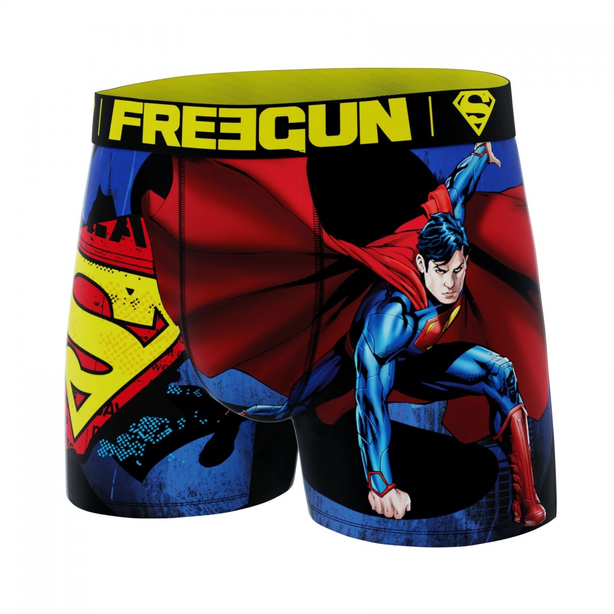 Boxer FREEGUN superman - Matière noble