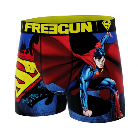 Boxer FREEGUN superman - Matière noble