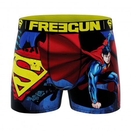 Boxer FREEGUN superman - Matière noble