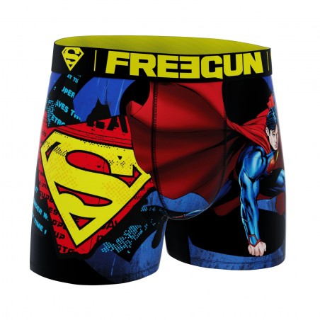 Boxer FREEGUN superman - Matière noble